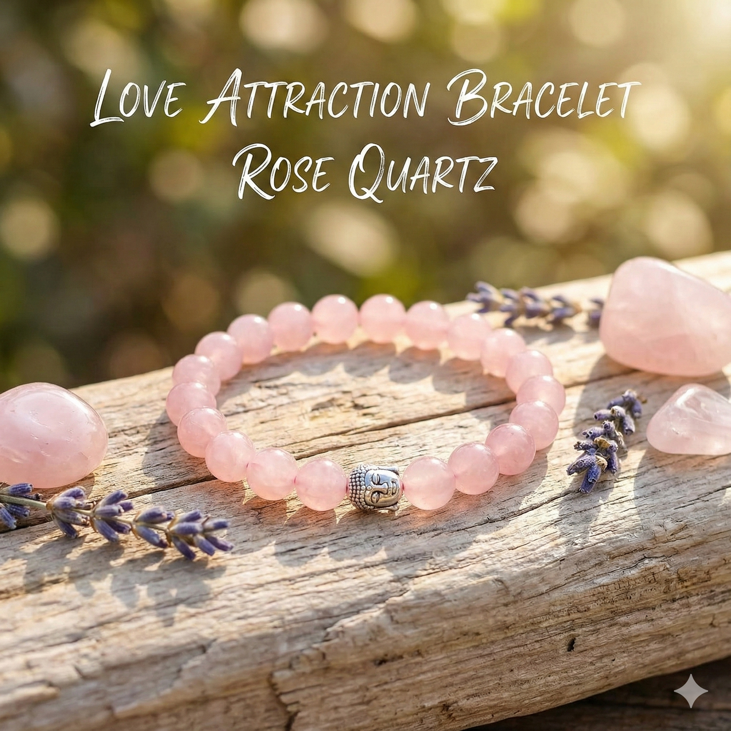Love Attraction Bracelet (Original Rose Quartz)