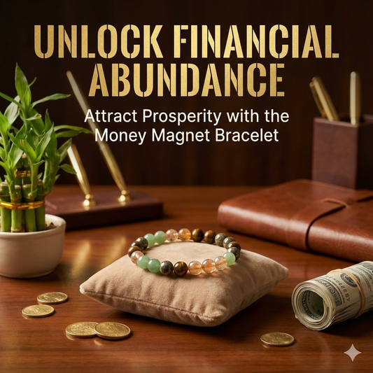 Money Magnet Crystal Bracelet (Certified)